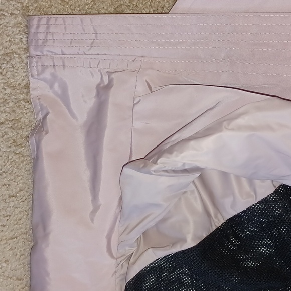 Calvin Klein Hooded Packable Raincoat Pink Performance Trench Women's Large coat - Picture 15 of 17